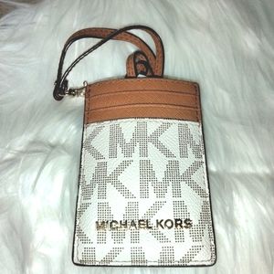 Michael Kors ID Badge Holder Lanyard